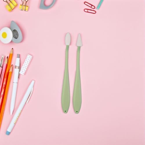 CALLARON Sketch Drawing Tool with 40 Replacement Sponge Wipes, Versatile Nonshedding Blending Stumps with 2 Head Types, Lightweight Plastic and Sponge Art Supplies for Sketching and Drawing