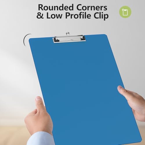 Extra Large Clipboard, 11 x 17 Blue Plastic Drawing Board
