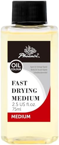 PHOENIX Fast Drying Oil Medium - 2.5 Fl oz. / 75ml Bottle