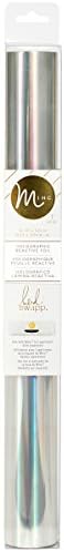 Heidi Swapp Minc Reactive Foil Holographic 12x60-inch Roll (5ft), Compatible with Minc Foiling and Laminator Machine, for scrapbooking, Cardmaking, Journaling, Planners, and More