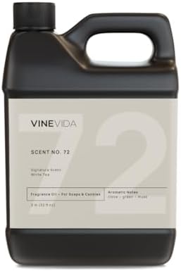 VINEVIDA [32oz] White Tea Fragrance Oil for Candle Making and Soap Making - Premium Candle Scents for Soy Candles