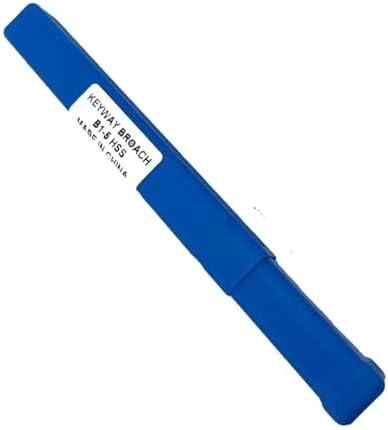 5mm B1 Push-Type Keyway Broach Metric Sized With Shim High Speed Steel Cutting Tool For CNC Machine