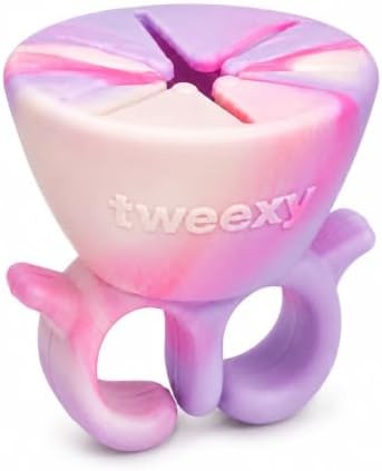 tweexy Wearable Vinyl Weeding Scrap Collector Ring for HTV Crafts – Pastel Swirl