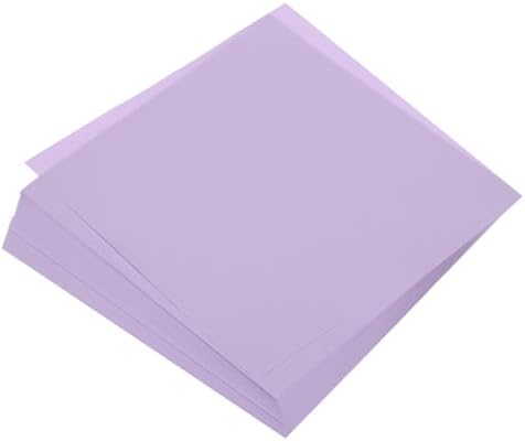 MECCANIXITY 50 Sheets Origami Paper Double Sided 8x8 Inch(20x20cm) Square Sheet for Art Craft Project, Beginners, Gifts Decor, Light Purple