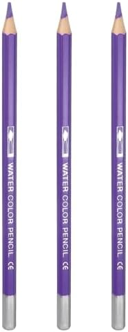 PATIKIL Watercolor Pencils, Purple Color Pencil Set Sketch Coloring Drawing Colored Pencils Bulk Artist Drawing Supplies for Adult Coloring Book Blending, 3 Pcs