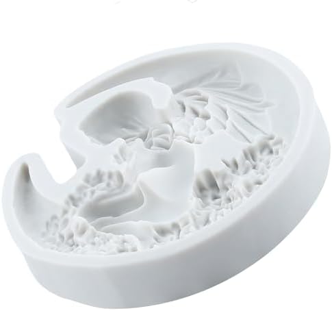 Moon Goddess Polymer Clay Mold Moon Angels Fairy Silicone Molds