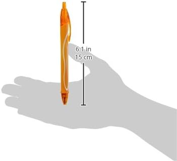 BIC Gelocity Quick Dry Assorted Colors Gel Pens, 12-Count Pack, 0.7 mm