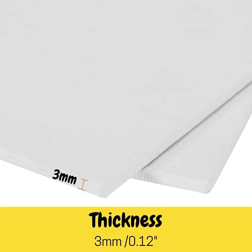 Mr. Pen- Canvas Panels, 2 Pack, 8x10 Inch | Triple Primed for Oil & Acrylic Paints, Canvas Boards for Painting, Painting, Drawing & Art Supplies