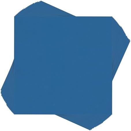 Royal Blue 15x19 Uncut Premium Mat Board - No Opening - 25 Mats