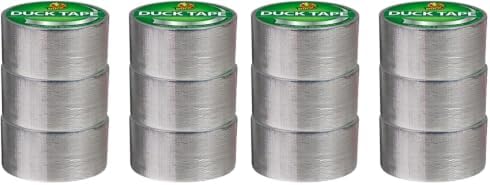 Duck Brand Color Duct Tape, 6-Roll, Metallic Chrome (1303158_C) (Pack of 2)
