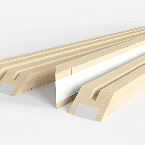 DIY Solid Wood Canvas Frame Kit with Stretch Bar - Customized Wooden Art Frames for Paintings - Easy-to-Build Canvas Stretching System - Wall Art & Oil Painting Accessories (16" x 16")