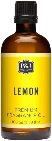 P&J Trading Fragrance Oil | Lemon Oil 100ml - Candle Scents for Candle Making, Freshie Scents, Soap Making Supplies, Diffuser Oil Scents