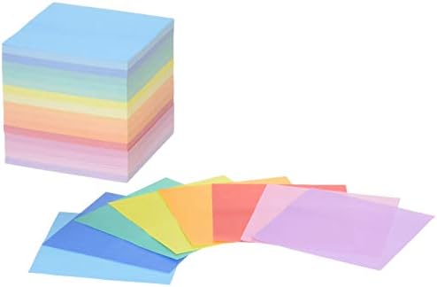 Aitoh Origami Paper, 1005 Sheets, 2 3/4 Inches Square, Pastel Tone, Made in Japan