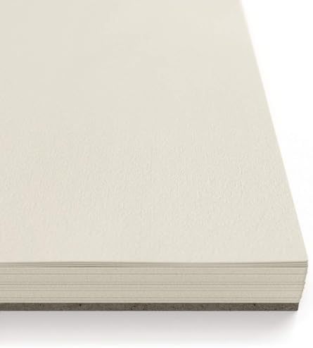 ARTEZA Mixed Media Sketchbook, 11x14 Inches – 2-Pack, 60 Spiral-Bound Sheets, 110 lb Acid-Free Paper for Wet & Dry Media: Acrylic, Ink & Pencil