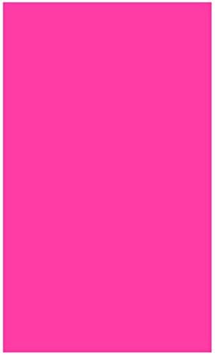 Colonial Cards: 150 Color Cardstock 3" x 5" Index Cards, Bright Pink, Unruled