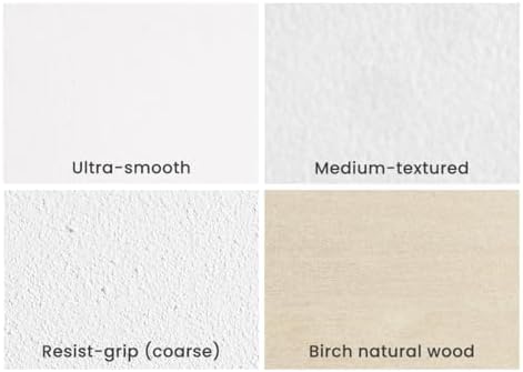 Da Vinci Pro Ultra Smooth Wood Canvas Gesso Board - 2" Deep, 9x12 Single White Acrylic Polymer Gesso Panels for Painting Fine Portraits and Ultra Fine Detail Illustrations and Artwork