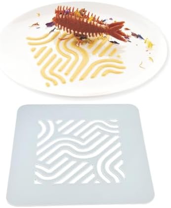 2pcs/lot Silicone Embossing Mat Hollow Out Maze Pattern for Baking