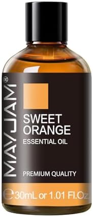 MAYJAM Sweet Orange Essential Oil for Diffuser Soap Making, 1.01fl.oz