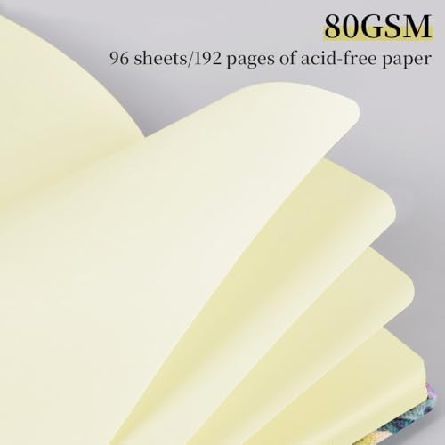 5x5 Sketchbook,Pocket Hardcover Notebooks,Sketch Books for Drawing Writing