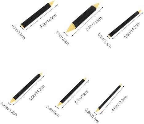TEHAUX 24pcs Artist Sketching Tools Set Blending Stumps Rubbing Brushes and Erasers for Sketching Drawing for Students and Professionals