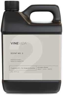 VINEVIDA [32oz] Apple Hot Baked Pie Fragrance Oil - Fall Scents for Candle Making - Essential Oils for Fall Candles