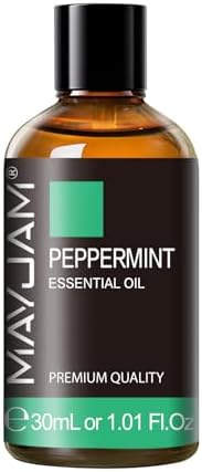 MAYJAM Peppermint Essential Oil for Diffuser Skin Hair Care, 1.01fl.oz