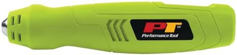 Performance Tool W2082 Compact Rechargeable Cordless Heat Gun, 600 Degree Max Output, Vinyl Wrap, Shrink Tubing, Wire Connectors, Crafts, Phone Repair