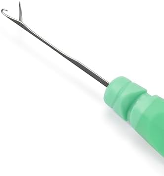 Dritz Clothing Care 82409 Ergonomic Knit Picker, Green