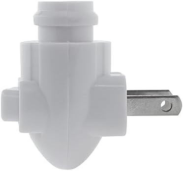 Creative Hobbies Plug In Night Light Module, White Plastic, Great for Making Your Own Decorative Night Lights, Pack of 10
