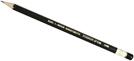 Koh-I-Noor Toison d'Or Graphite Pencil, 4H Degree, 2 Pack (FA1900.4HBC)