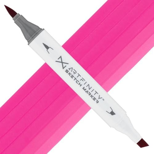 Artfinity Sketch Markers - Mixing Red RV2-5, Vibrant, Professional, Dye-Based Alcohol Markers for Artists, Drawing, Travel, & More