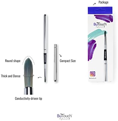 Professional 2 - Digital Painting Brush Stylus for Tablets, iPhone, Ipad, Laptops for Kids & Adults, No Battery, No Charging, Compact Size, Convenient Drawing Experience, Digital Art