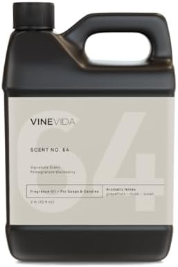 VINEVIDA [32oz] Pomegranate BlackBerry Fragrance Oil for Candle Making and Soap Making - Premium Candle Scents for Soy Candles