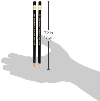 Koh-I-Noor Toison d'Or Graphite Pencil, 4H Degree, 2 Pack (FA1900.4HBC)