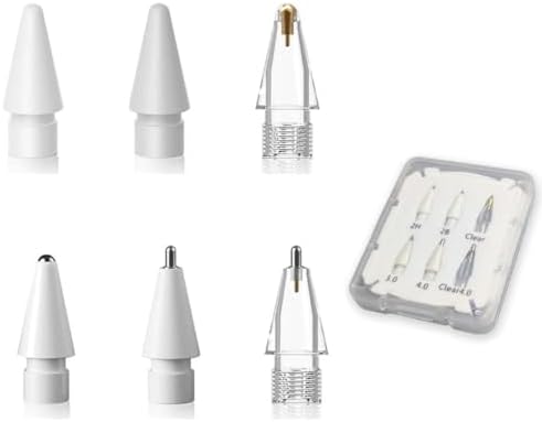 LOVE MEI Replacement Pencil Tips for Apple Pencil 2nd/ 1st Gen/USB-C/Pro