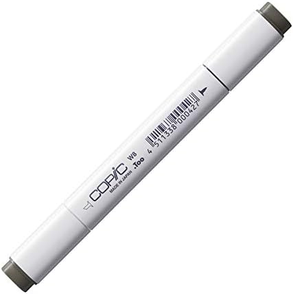 Copic Classic, Dual-Tip Alcohol Marker, W8-Copic, Warm Gray