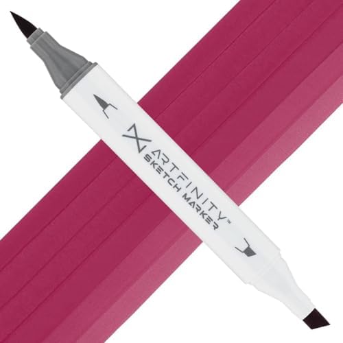 Artfinity Sketch Markers - Garnet RV4-65, Vibrant, Professional, Dye-Based Alcohol Markers for Artists, Drawing, Travel, & More