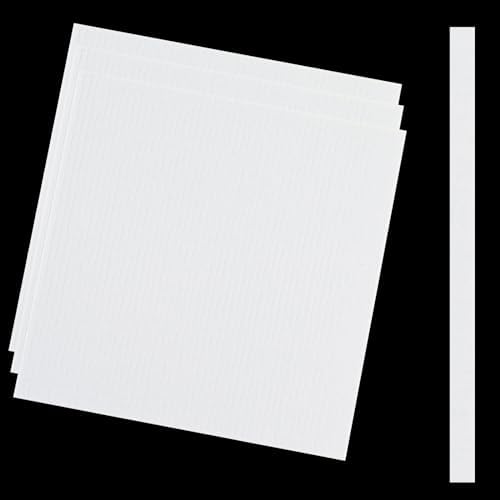 SIDAZON 100/600 Pcs Adhesive 3D Foam Strips Foam Tape Craft Double Sided Sticky Strips Dual-Adhesive Tapes with Adhesive Mount for Shaker Cards, Scrapbooking Office Supplies（5.9 Inch