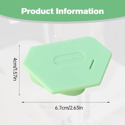 Magnetic Seam Guide for Sewing Machine,2025 New Multi-Purpose Tool Polygonal Strong Magnetic Gauge,Polygonal Multifucntional Seam Guide Hemmer with Scale,Sewing Accessories Supplies (Green)