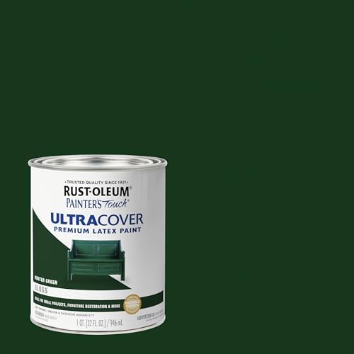 Rust-Oleum Painter's Touch Latex Brush On Paint, Gloss Hunter Green