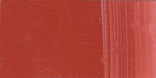 Lukas Studio Artist Oil Color Paints - High-pigment oil paint made with natural binder for artist, painting, & more! - [English Red - 200 mL]