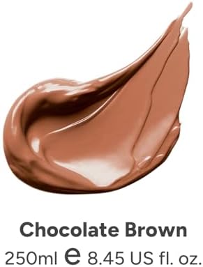 JusArt Acrylic Paint Chocolate Brown Tubes 250ml (8.45 oz)