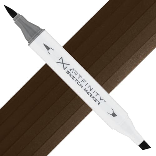 Artfinity Sketch Markers - Mushroom Y7-9, Vibrant, Professional, Dye-Based Alcohol Markers for Artists, Drawing, Travel, & More
