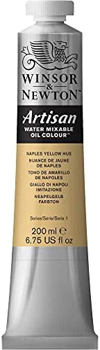 Winsor & Newton Artisan Water Mixable Oil Paint, 200ml, Naples Yellow Hue