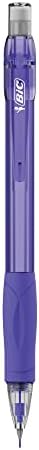 BIC Velocity Mechanical Pencils with Colored Leads, Medium Point (0.7 mm), Perfect for Drawing and Journaling (MV7CP61-AST), 6 Count (Pack of 2)