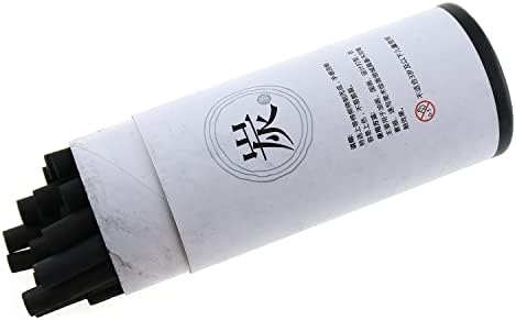 E-outstanding Charcoal Sticks 25PCS 7-9mm Dia Black Vine Willow Sketch Charcoal Pencils for Drawing, Sketching and Fine Art,Compressed Charcoal