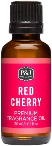 P&J Trading Fragrance | Red Cherry Oil 30ml - Candle Scents for Candle Making, Freshie Scent, Soap Making Supplies, Diffuser Oil Scents