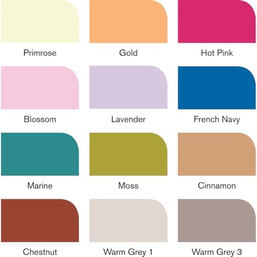Winsor & Newton ProMarker Set, 12 Count, Manga Romance
