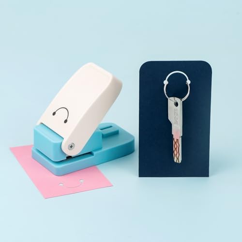 Earring Card Punch, Earring Necklace Hole Puncher, Portable Hangtag Punch Tool for Selling Jewelry, DIY Projects, Card Making, Scrapbooking, Craft, Display Cards Arts Supplies Crafting Tools