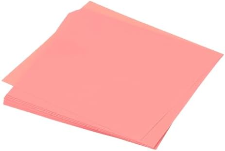MECCANIXITY 50 Sheet Origami Paper Double Sided Phosphor 5x5 Inch Square Sheet for Art Craft Project, Beginners, Gifts Decor